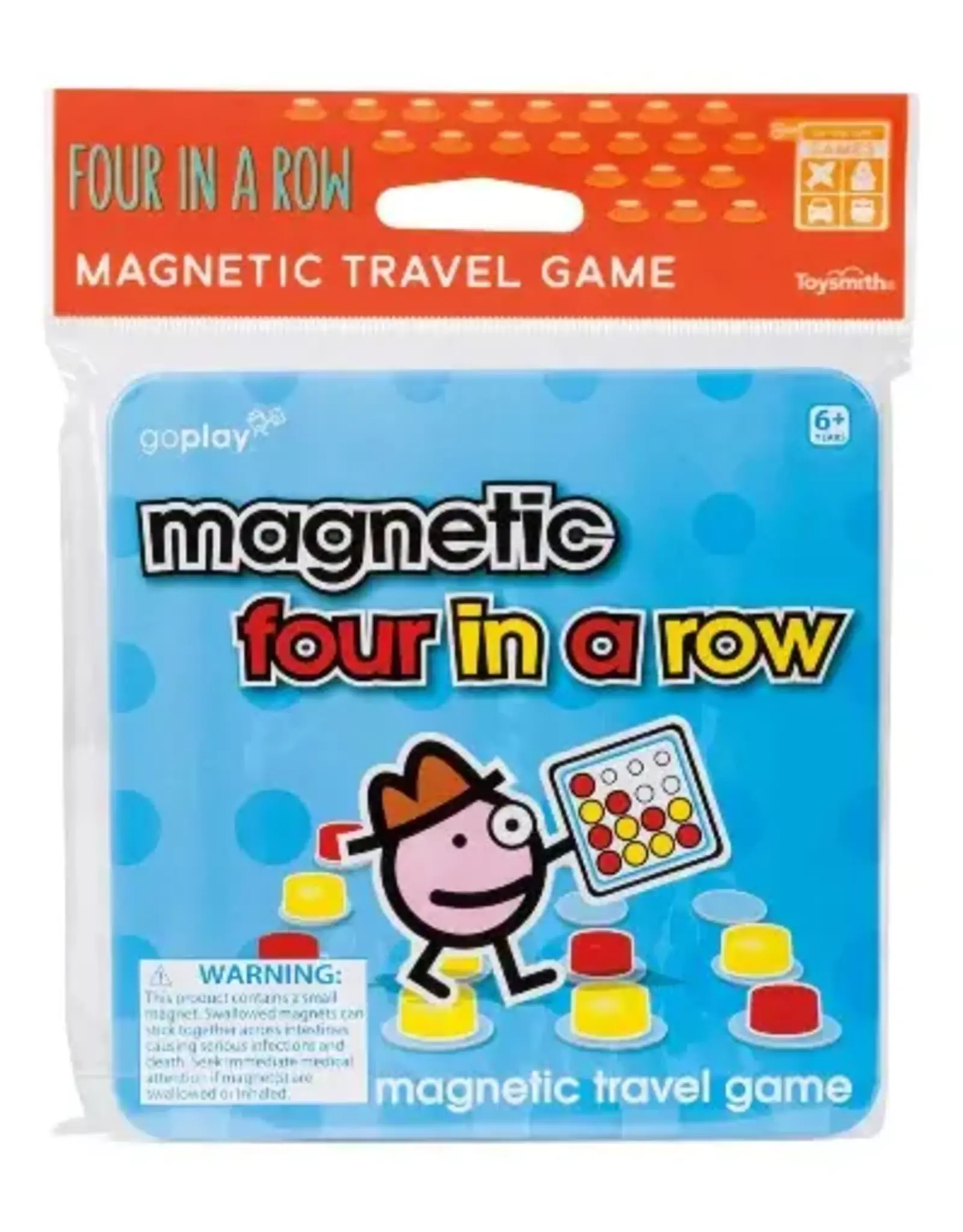 Toysmith Four in a Row Magnetic Travel Game