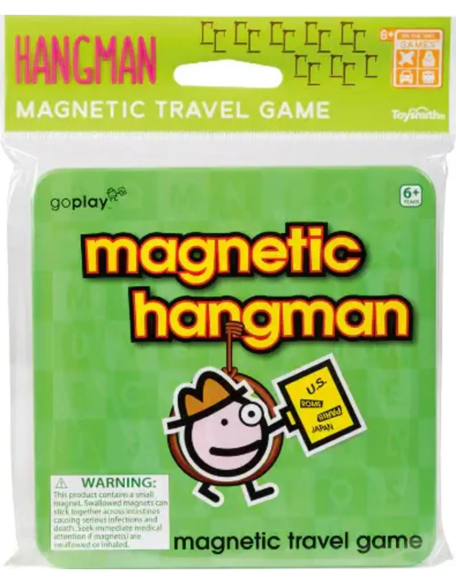 Toysmith What Word (Hangman) Magnetic Travel Game