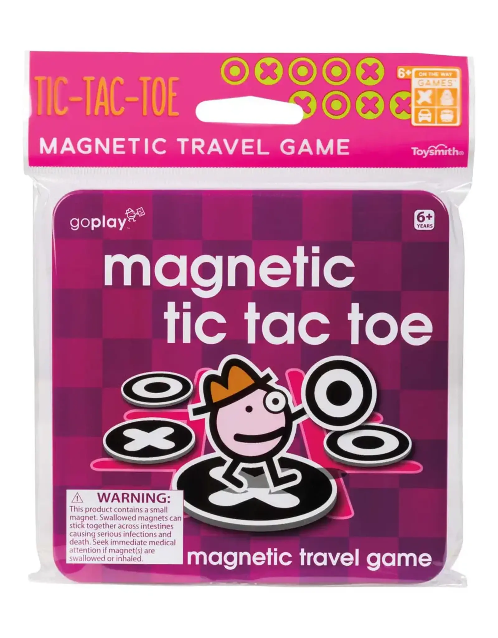 Toysmith Tic Tac Toe Magnetic Travel Game