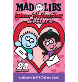 Mad Libs Dear Valentine Letters Mad Libs