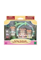 Calico Critters Calico Critters Deer Babies Floral Swing Set