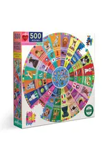 eeBoo Dogs of the World 500 Piece Puzzle