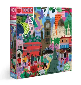 eeBoo London Life 1000 Piece Puzzle