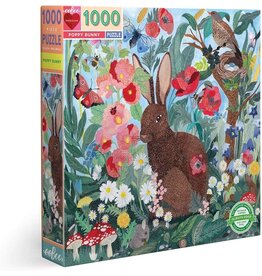 eeBoo Poppy Bunny 1000 Piece Puzzle