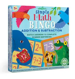 eeBoo Simple Math Bingo