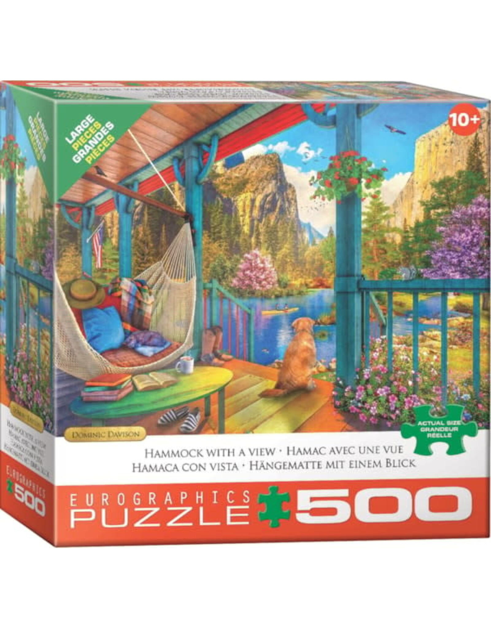 Eurographics Hammock with a View 500pc