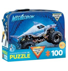 Eurographics Megalodon Monster Jam Lunch Bag 100pc Puzzle