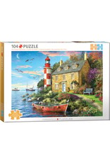 Eurographics Connecting Pieces - The Cottage Lighthouse 104pc