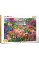 Eurographics Connecting Pieces - The Bunny Garden 104pc