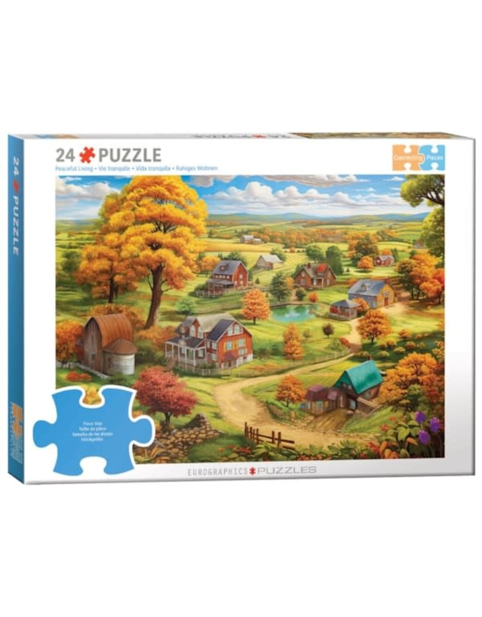 Eurographics Connecting Pieces - Peaceful Living 24pc