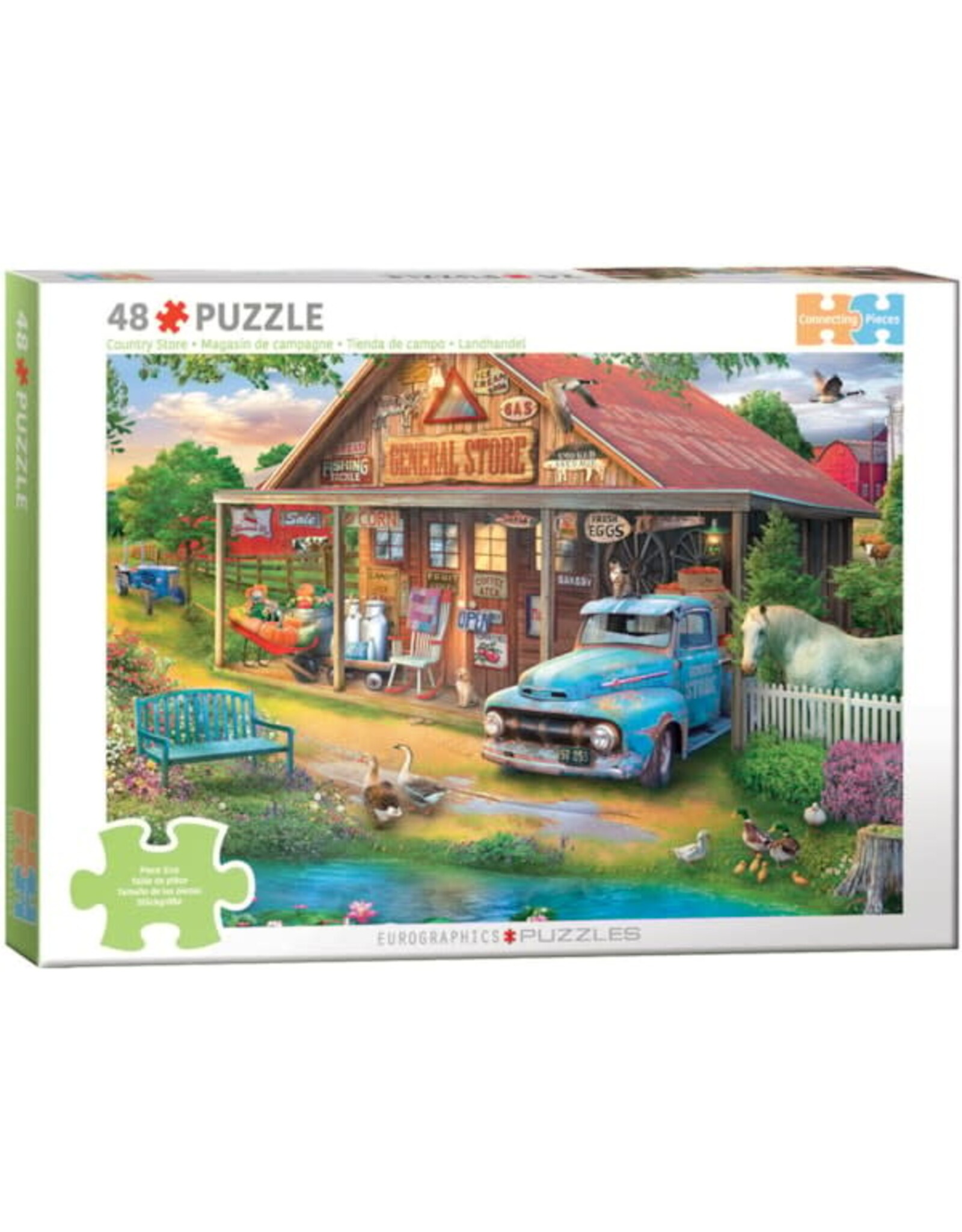 Eurographics Connecting Pieces - Country Store 48pc