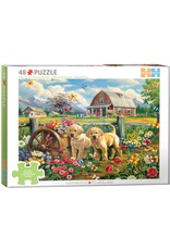 Eurographics Connecting Pieces - Puppy Spring 48pc