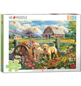 Eurographics Connecting Pieces - Puppy Spring 48pc