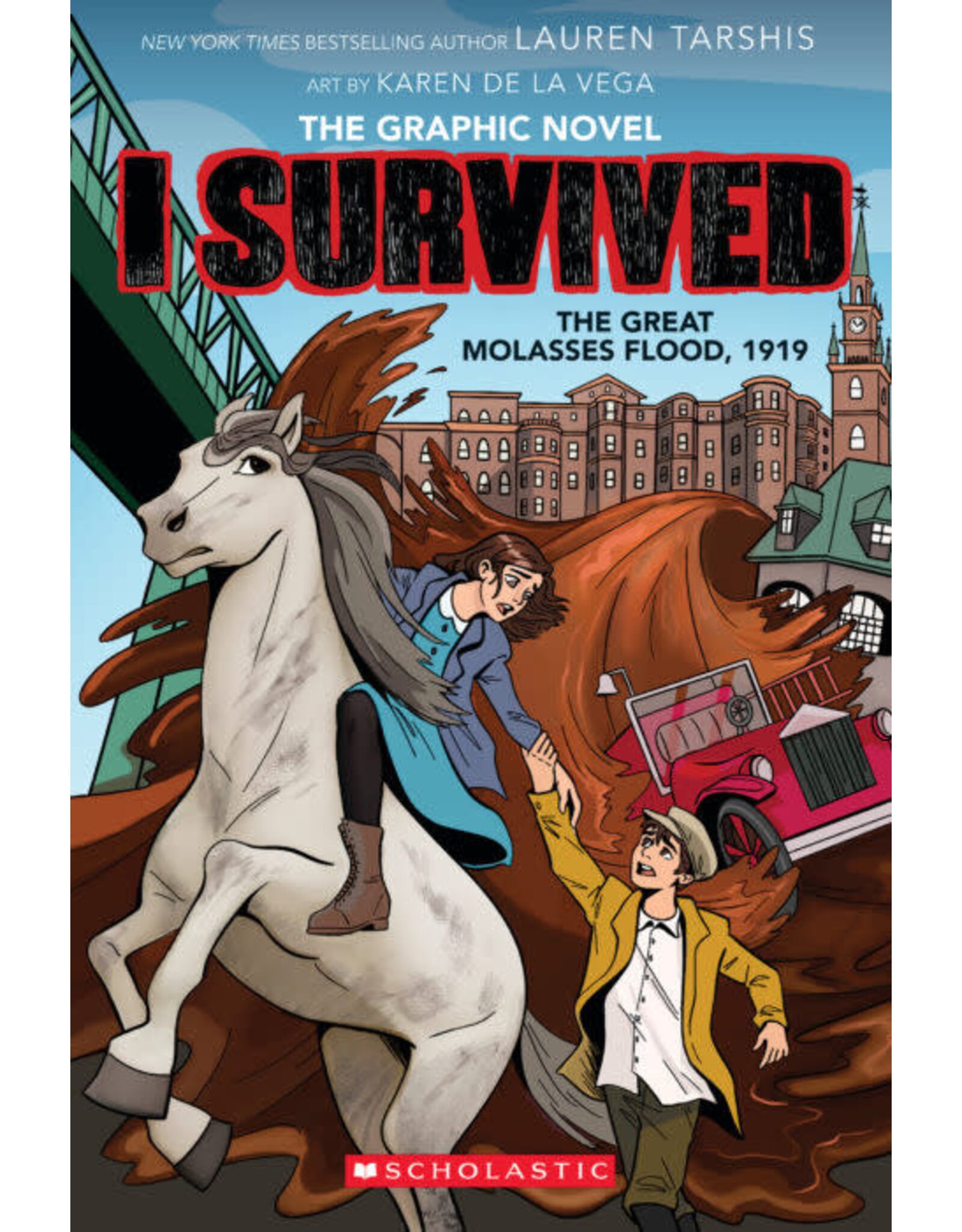 Scholastic I Survived the Great Molasses Flood, 1919 (I Survived Graphic Novel #11)