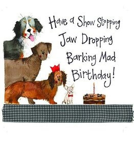 Alex Clark Art Canine Eating Services Cards