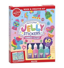 Klutz Paint & Peel Jelly Stickers: Glitter Goals!