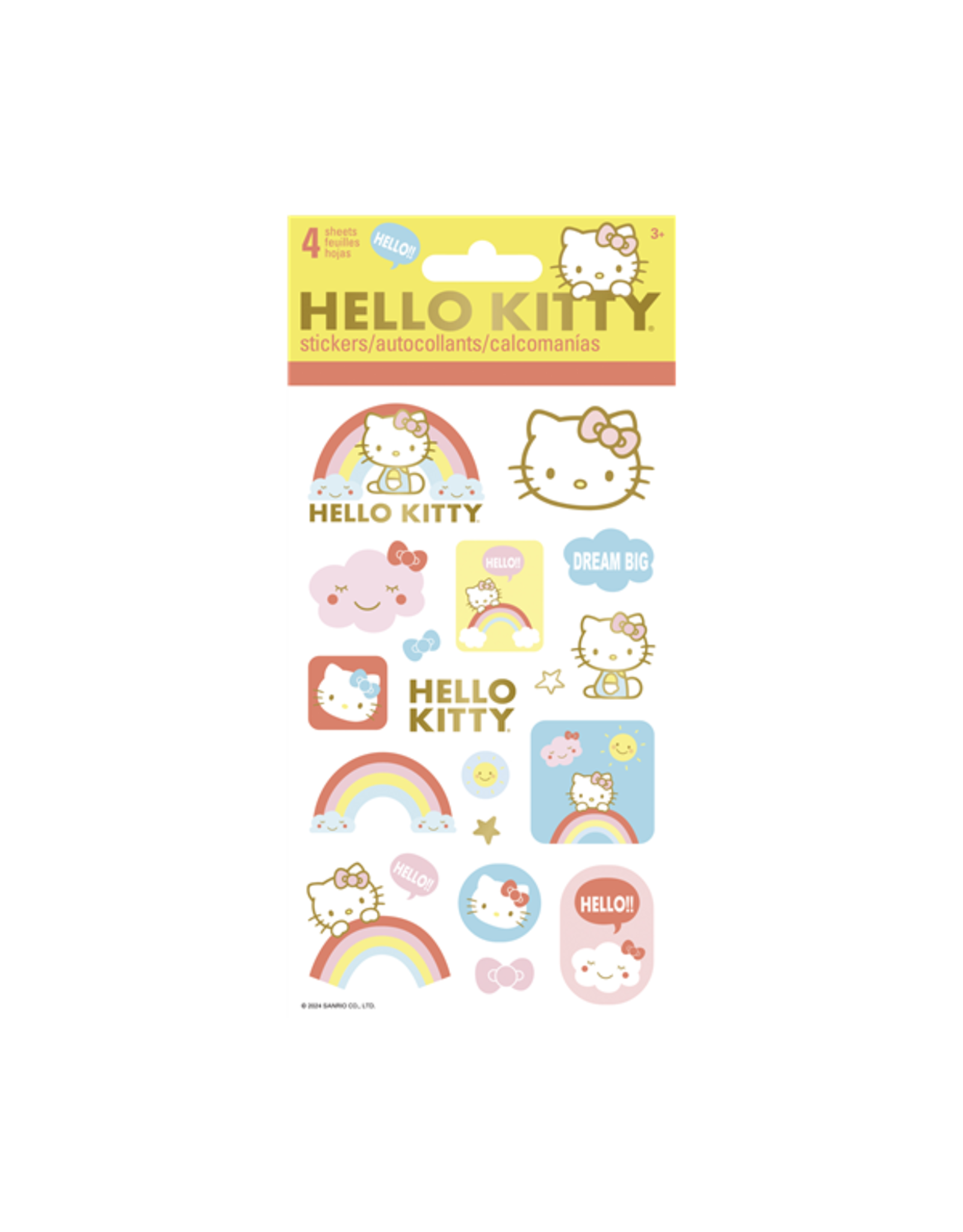 Sanrio - Hello Kitty Rainbow Stickers