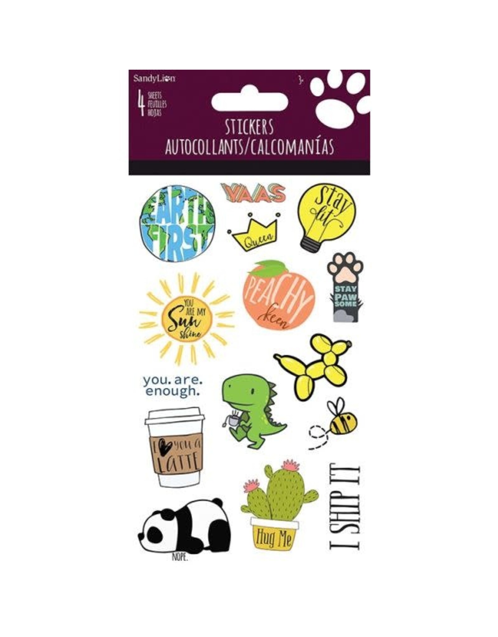 Sandylion Word Play Stickers