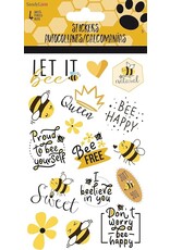 Bees - Puns - Standard 4 Sheet Stickers