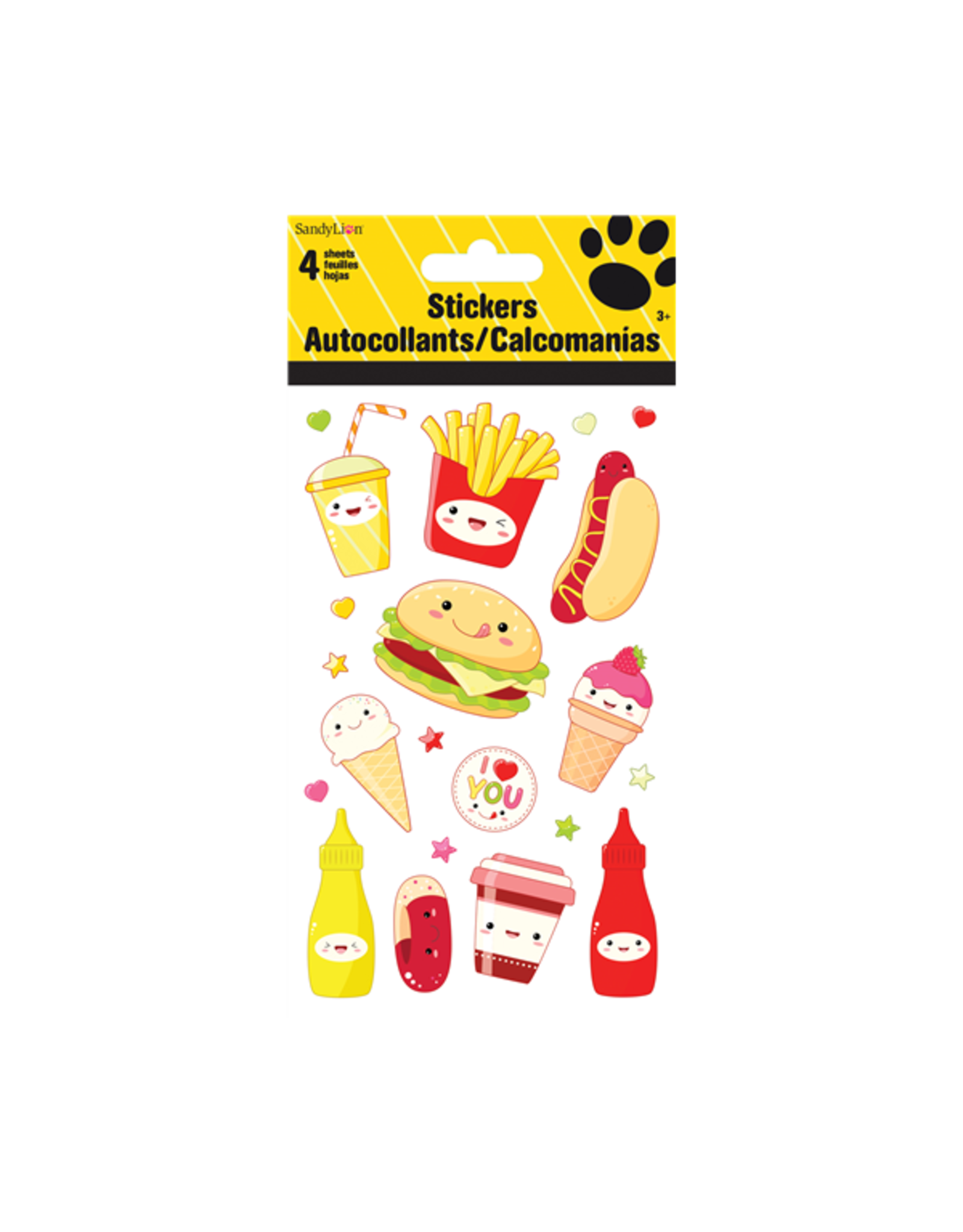 Sandylion Kawaii Food Stickers