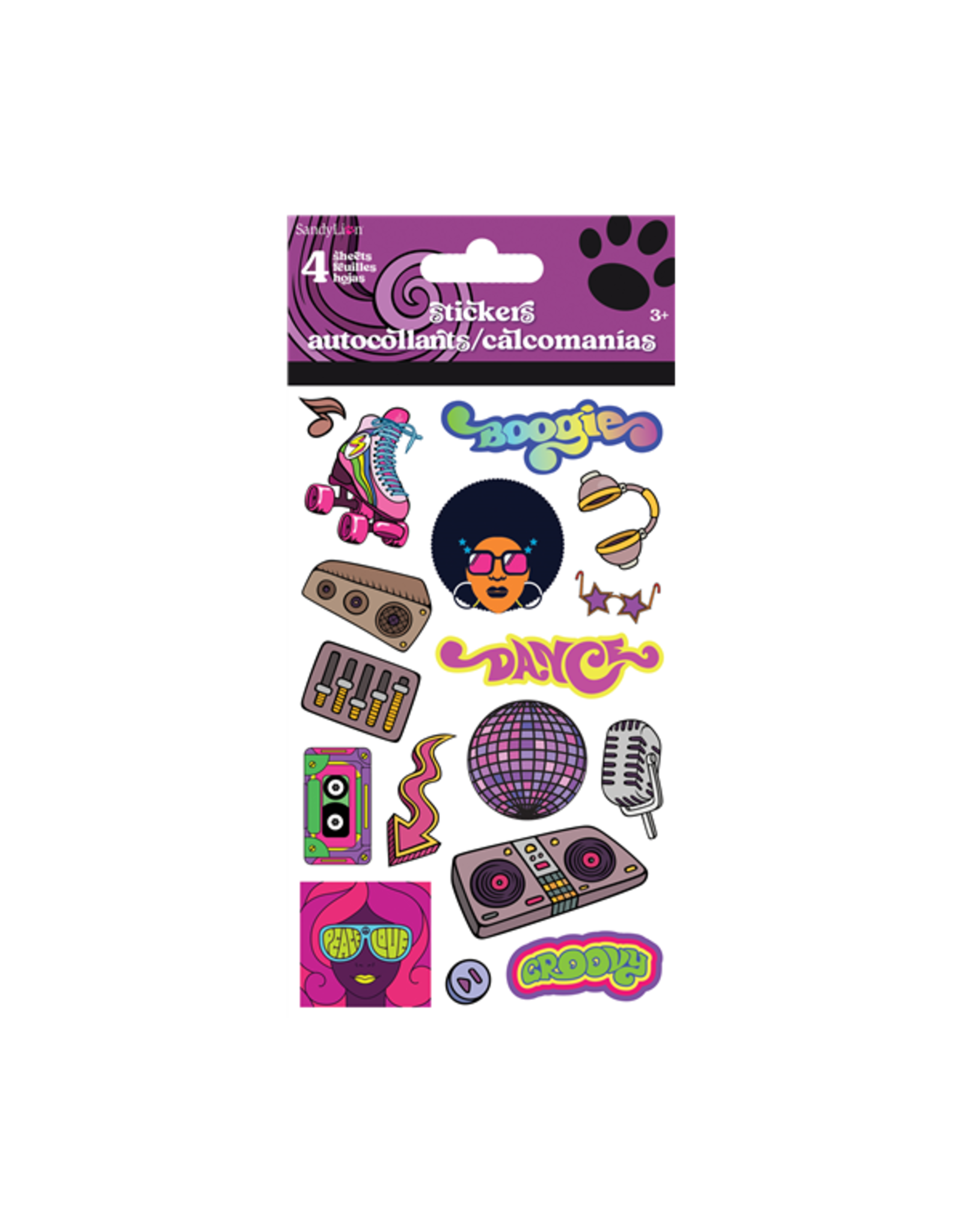 Sandylion Disco Fever Stickers