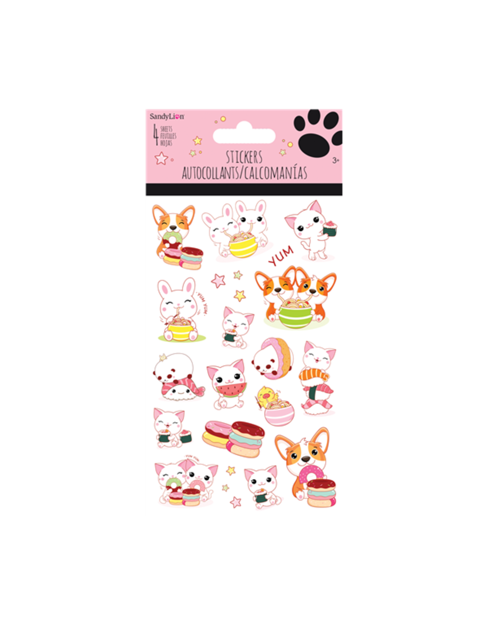 Sandylion Party Animals Stickers