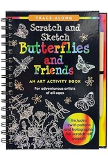 Peter Pauper Press Scratch & Sketch Butterflies & Friends