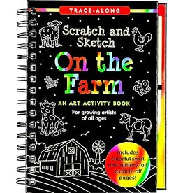 Peter Pauper Press Scratch & Sketch On The Farm
