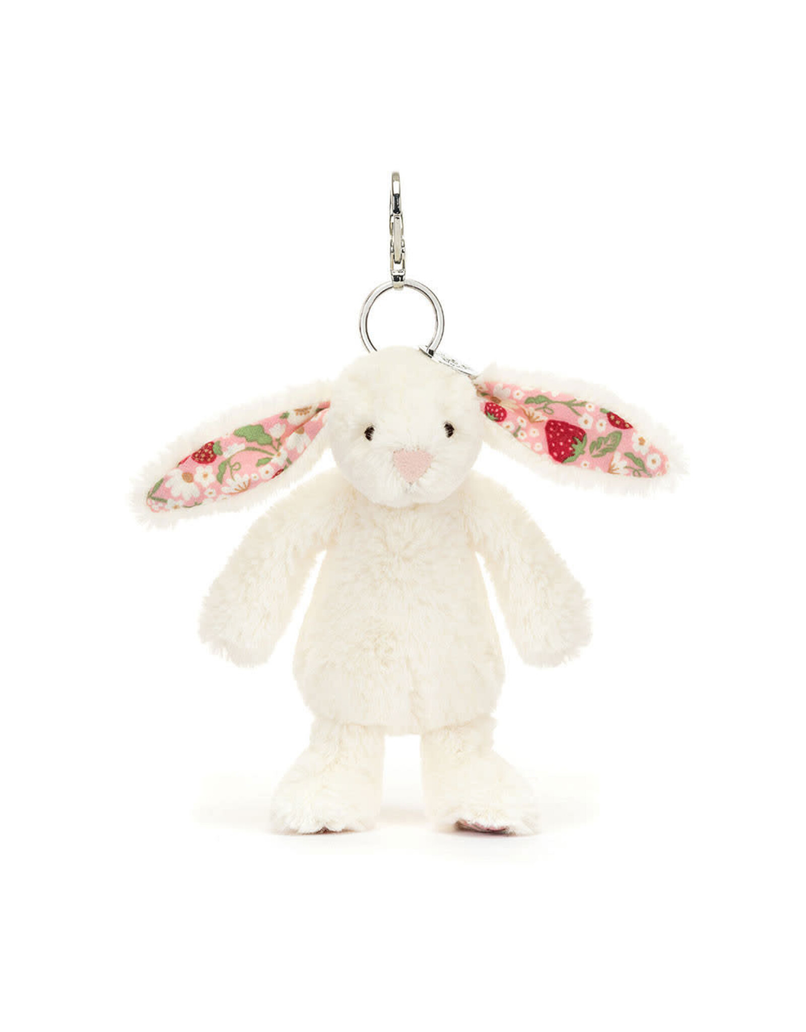 Jellycat Jellycat Blossom Cream Bunny 'Berry' Bag Charm