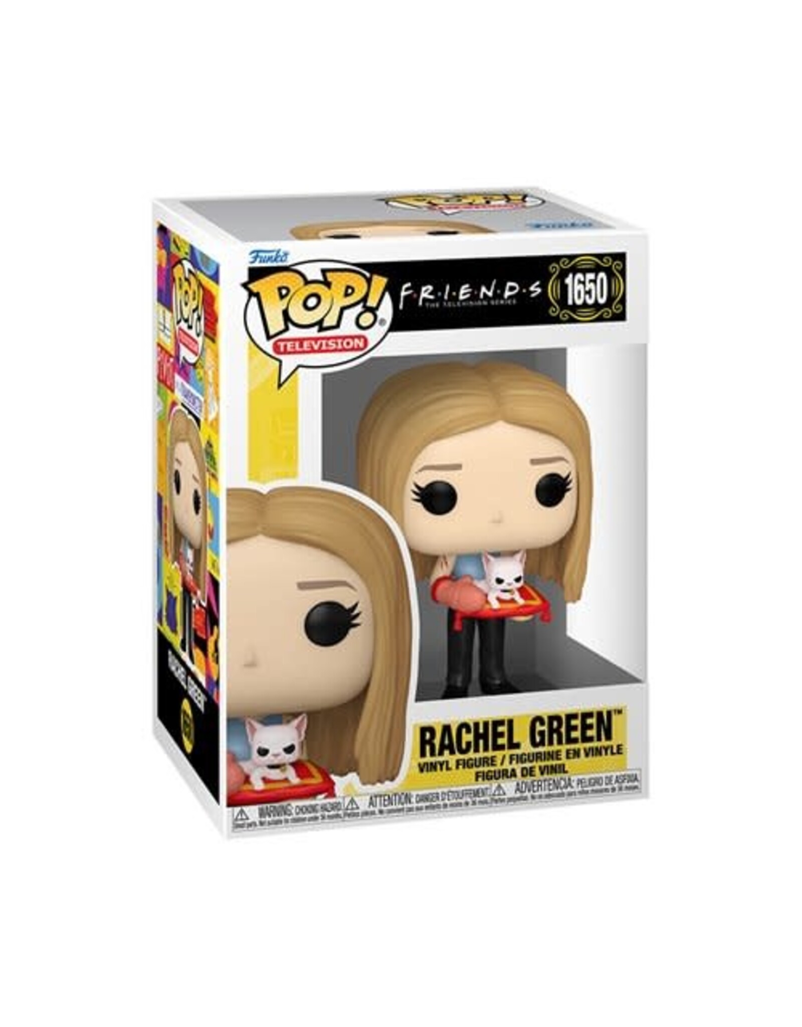 Funko Pop Vinyl Friends Rachel Green with Cat