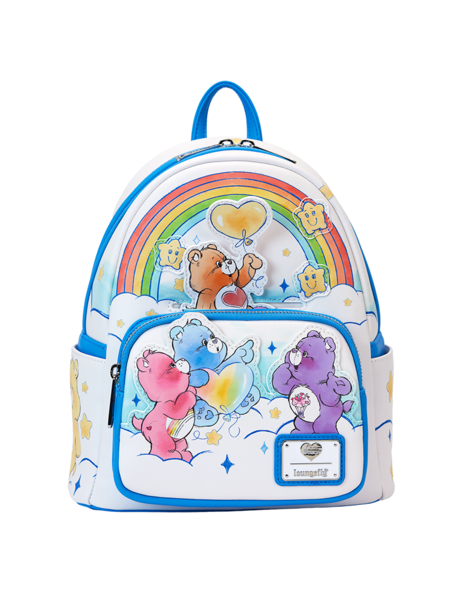 Loungefly Care Bears Care-A-Lot Rainbow Mini Backpack