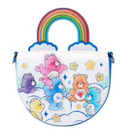 Loungefly Care Bears Care-A-Lot Rainbow Handle Crossbody Bag