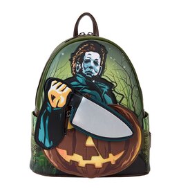 Loungefly Michael Myers Pumpkin Glow Mini Backpack