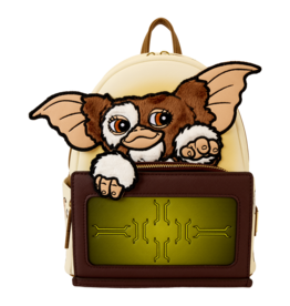 Loungefly Gremlins 40th Anniversary Gizmo Mogwai Box Mini Backpack