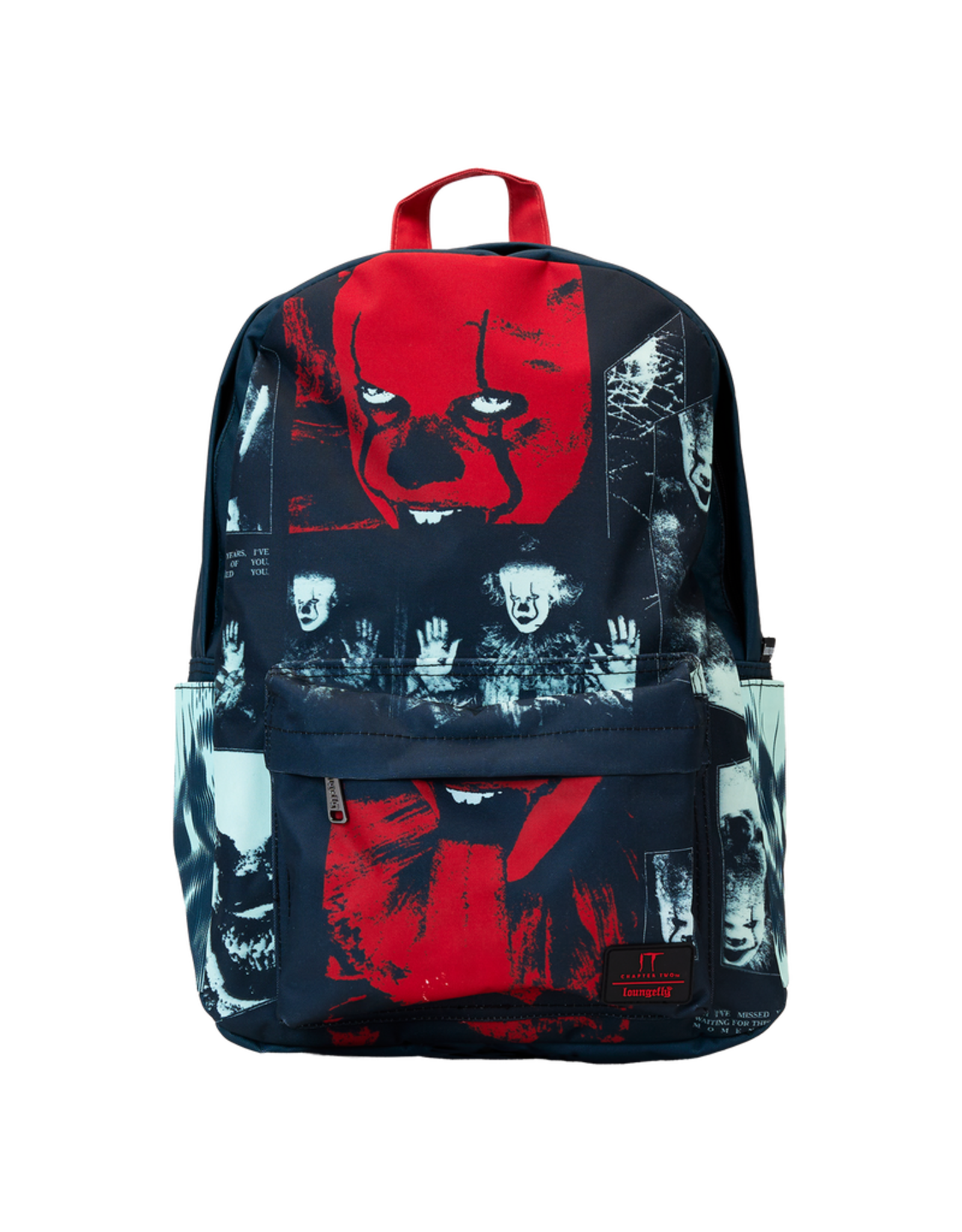 Loungefly I Heart Horror It Pennywise Glow Nylon Full-Size Backpack
