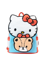 Loungefly Sanrio Hello Kitty & Tiny Chum Bear Sherpa Mini Backpack