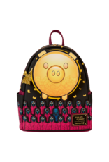 Loungefly Squid Game Piggy Bank Masked Men Glow Mini Backpack