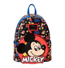 Loungefly Mickey Mouse Classic All-Over Print Mini Backpack