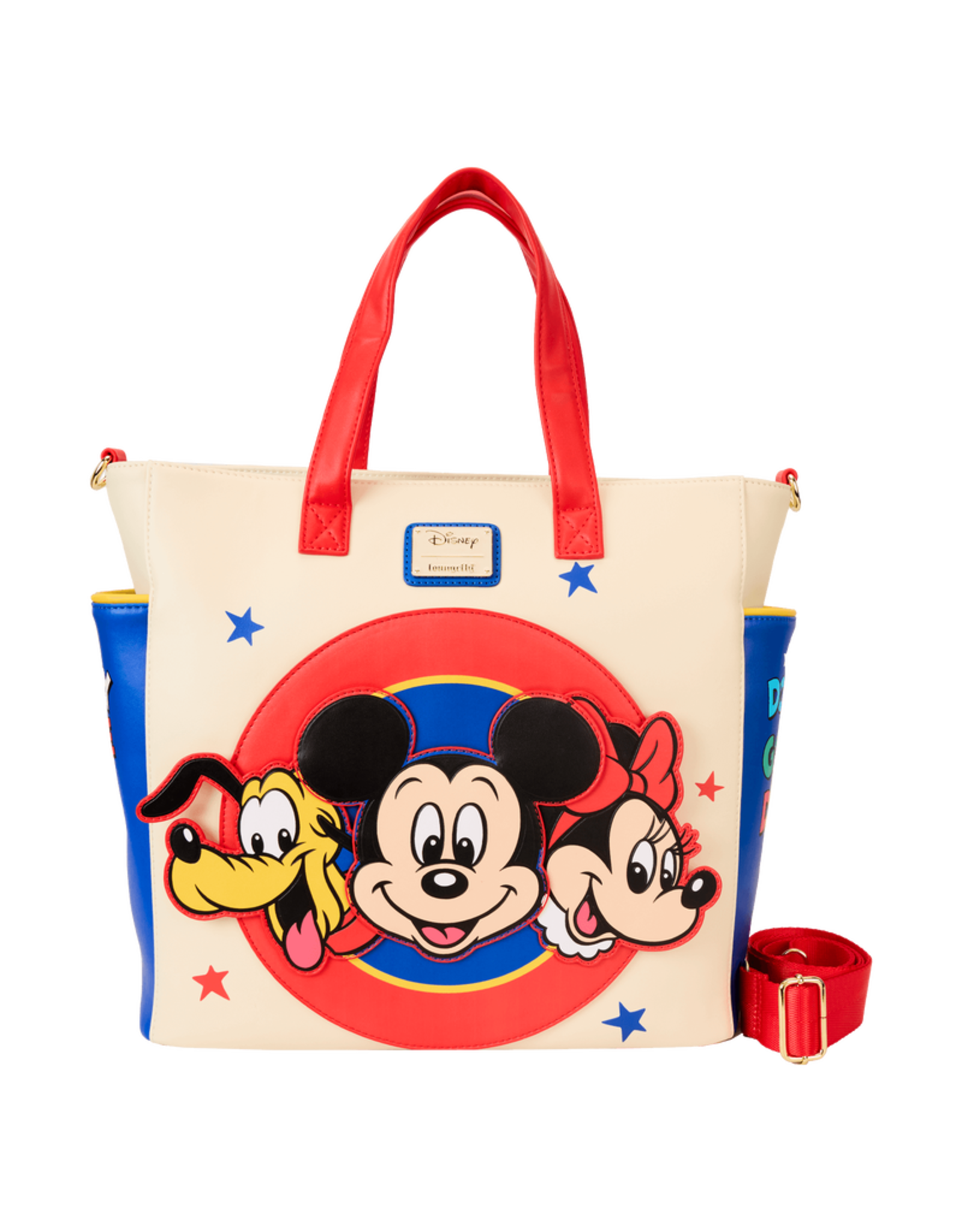 Loungefly Mickey & Friends Classic Convertible Backpack & Tote Bag