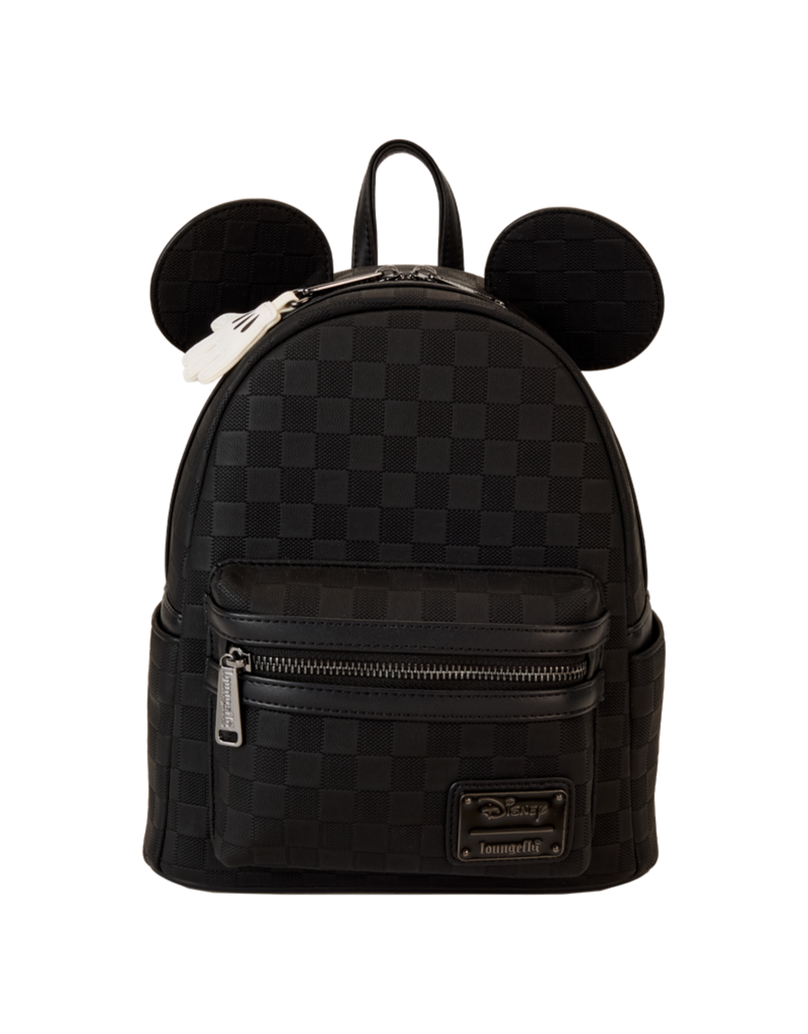 Loungefly Mickey Mouse Checkered Texture Mini Backpack