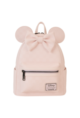 Loungefly Minnie Mouse Checkered Texture Mini Backpack