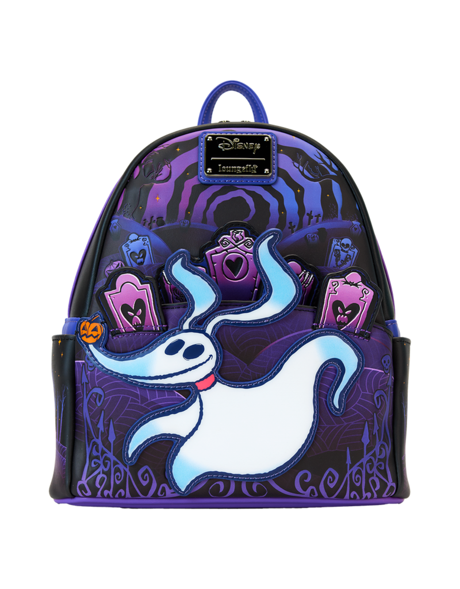 Loungefly The Nightmare Before Christmas Zero Graveyard Light Up Mini Backpack