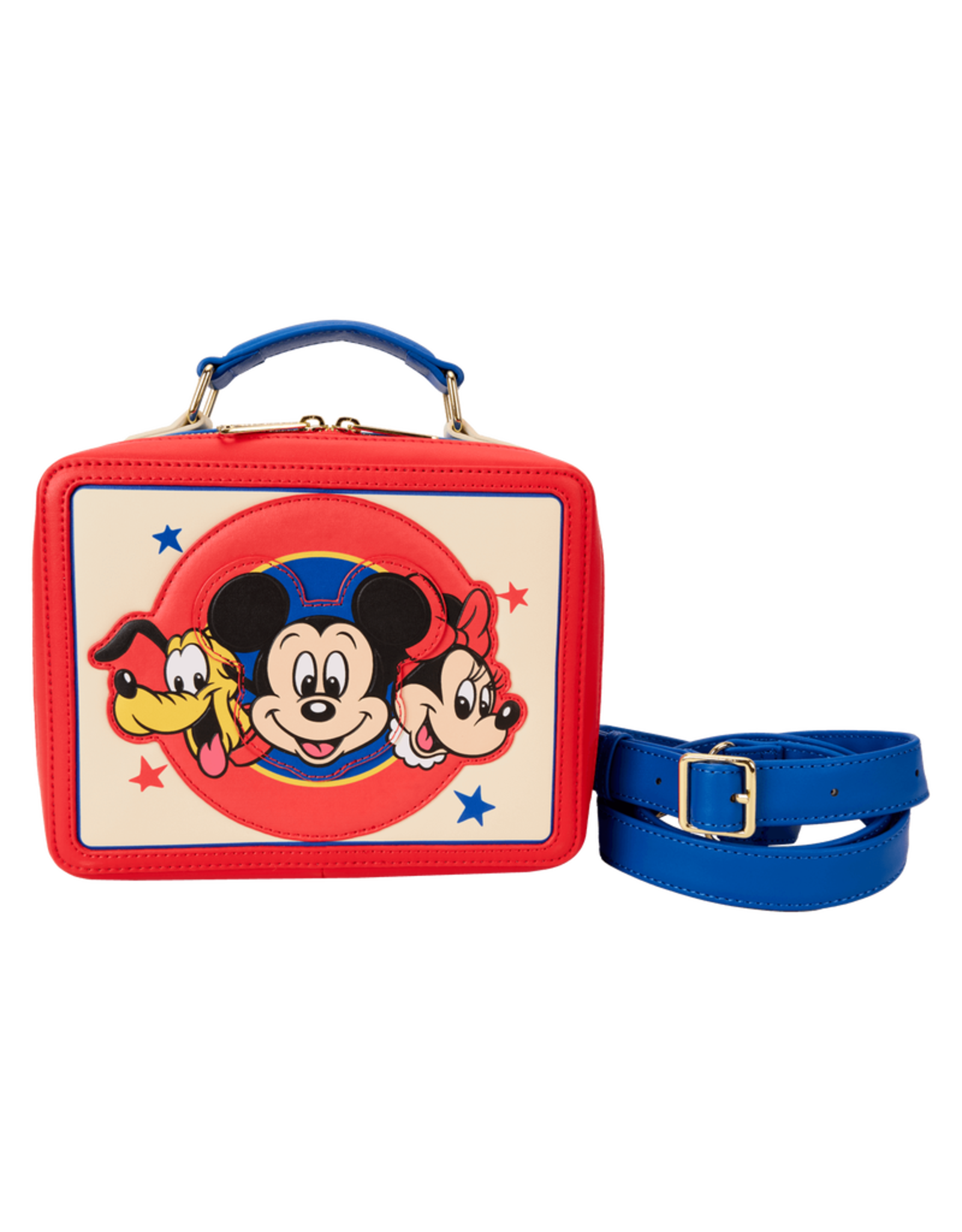 Loungefly Mickey & Friends Classic Lunchbox Crossbody Bag