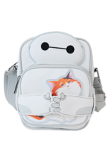 Loungefly Big Hero 6 10th Anniversary Baymax & Mochi Crossbuddies Cosplay Crossbody Bag
