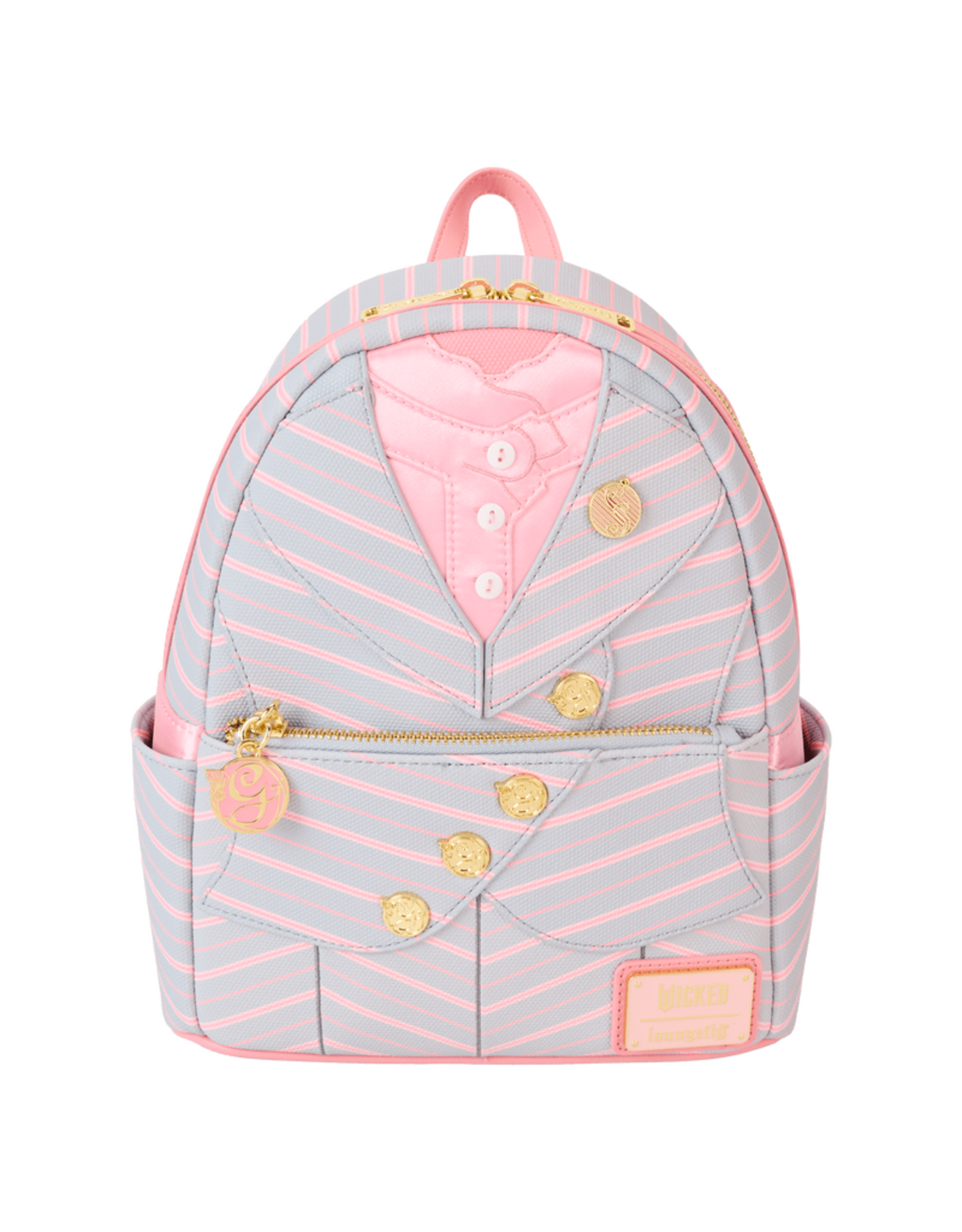 Loungefly Wicked Glinda Shiz University Uniform Cosplay Mini Backpack
