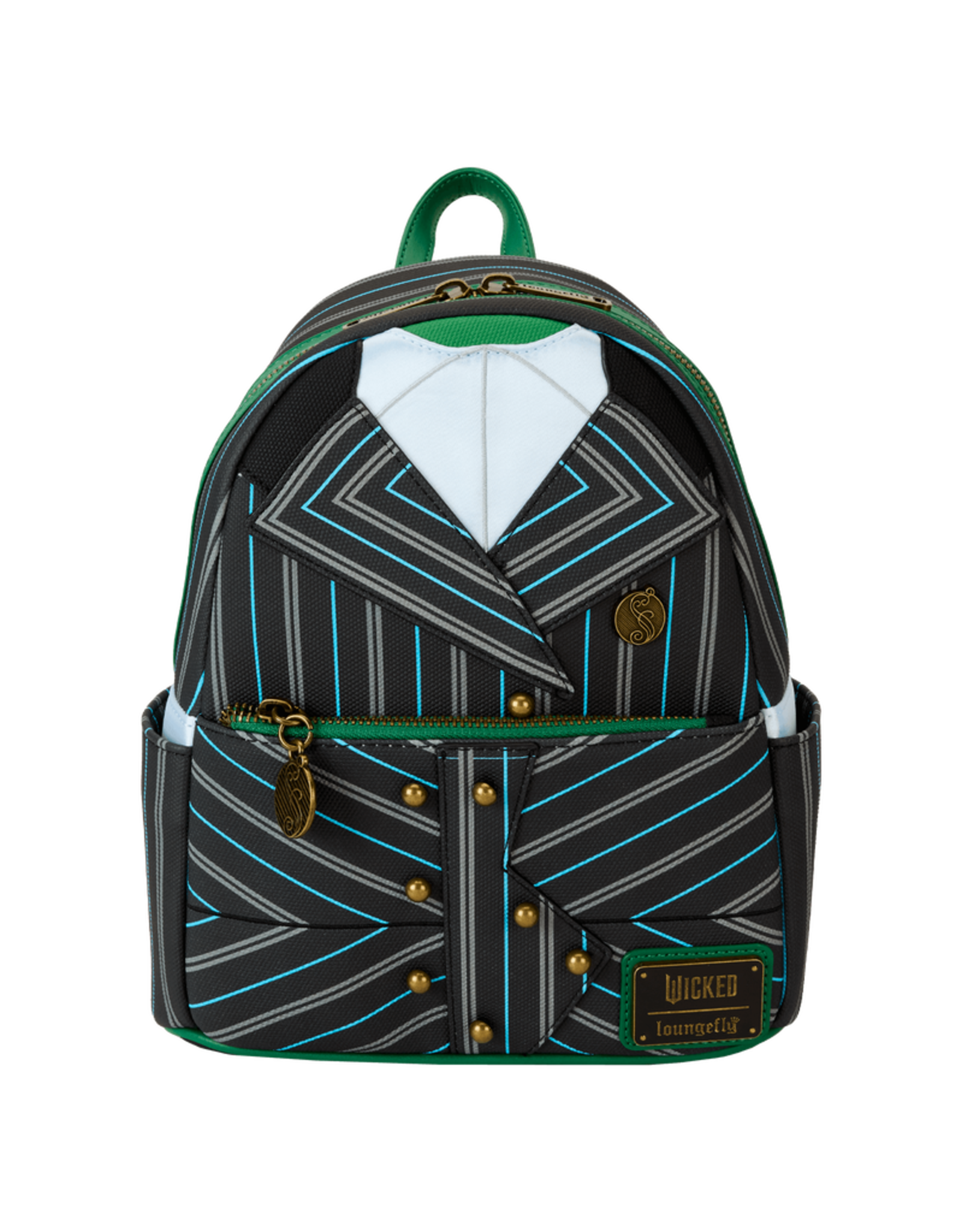Loungefly Wicked Elphaba Shiz University Uniform Cosplay Mini Backpack