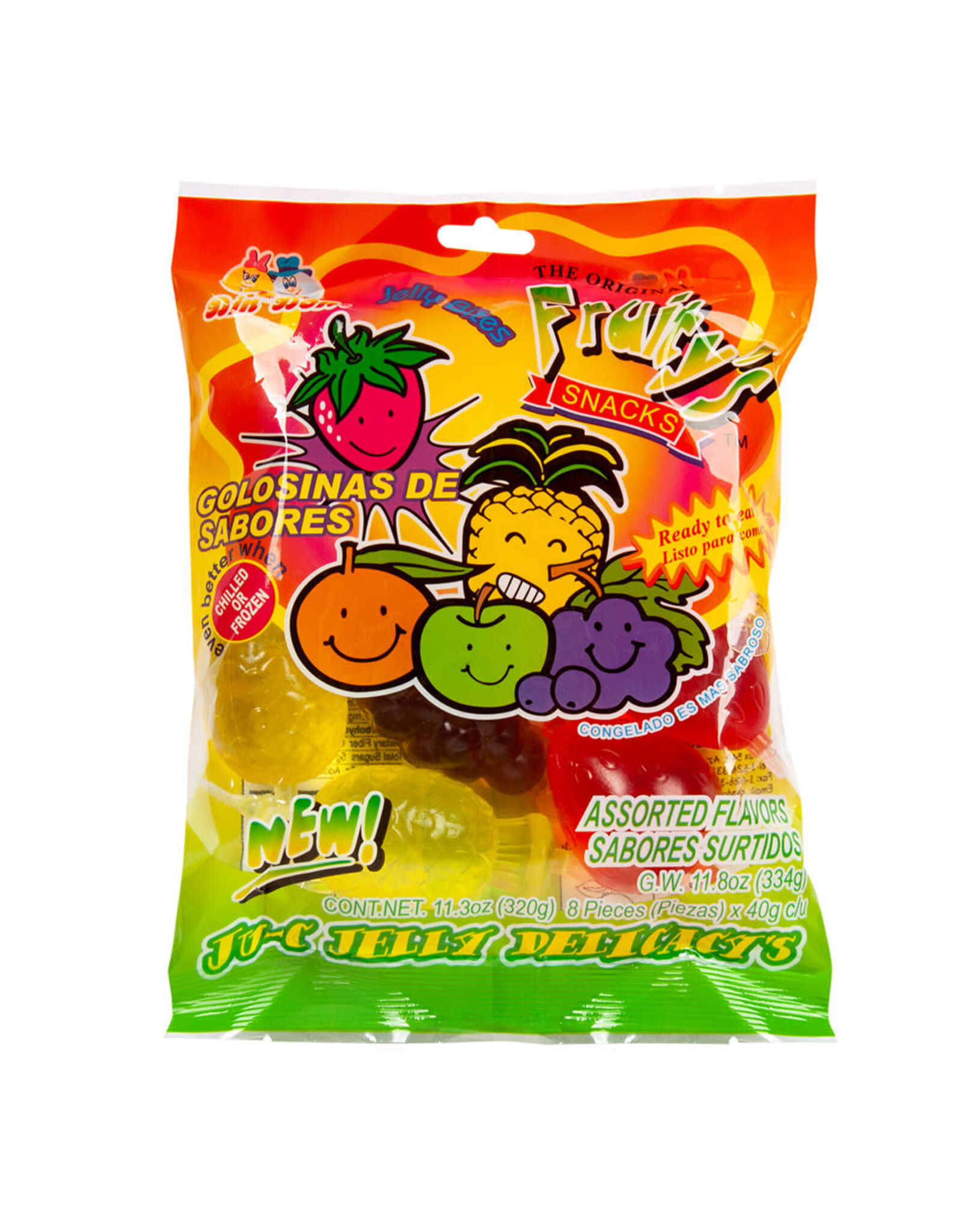 DinDon Fruity's Ju-C Jelly Fruit Snacks