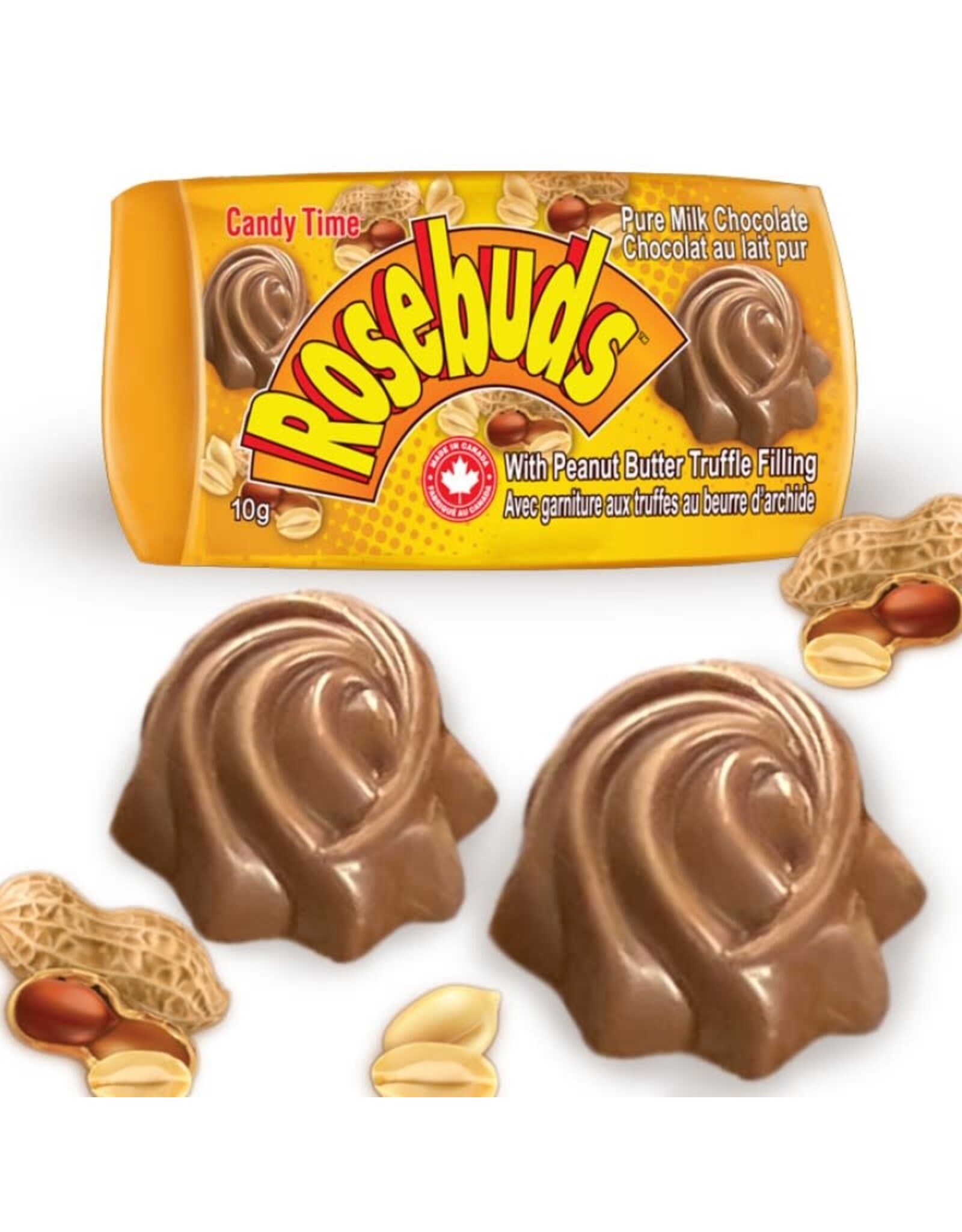 Rosebuds - Peanut Butter 10g CLEARANCE