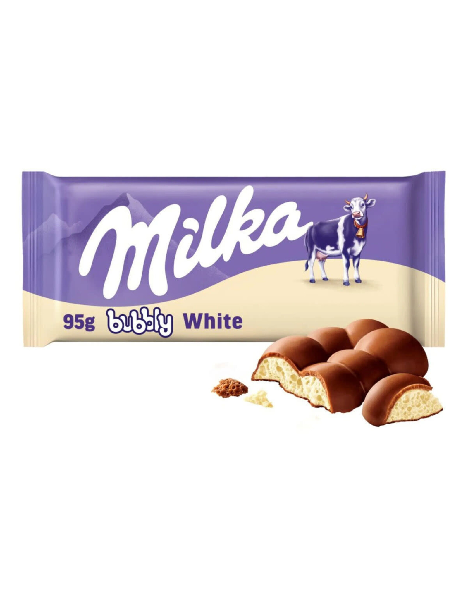 Milka Bubbly White (Swiss)