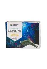 Studiostone Creative Soapstone Carving Kit - Orca  (Made in Canada)